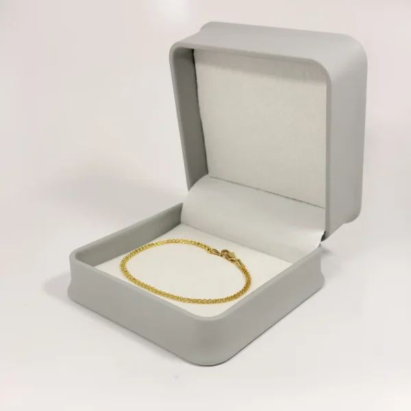 Pulso Tejido Chino Fino Dorado | Oro Laminado 18K