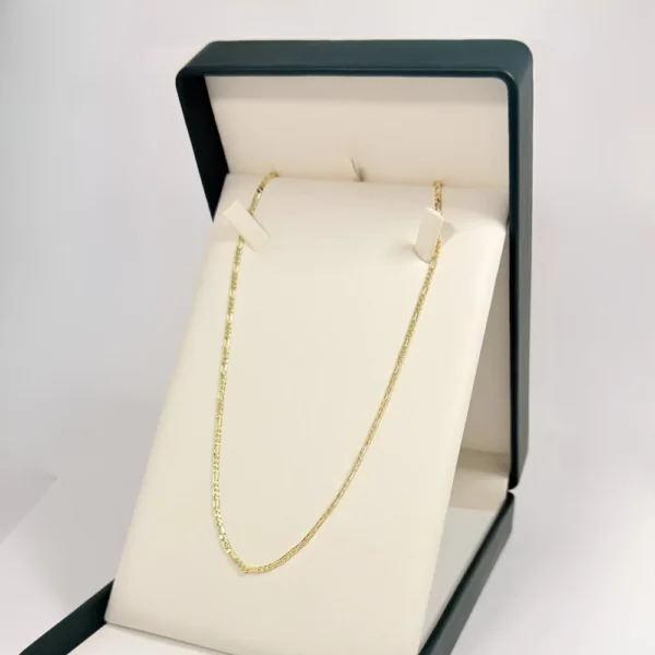 Cadena 3x1 Dorada | Oro Laminado 18K