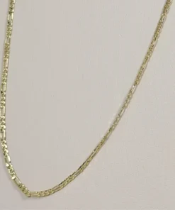 Alternative view of Cadena 3x1 Dorada | Oro Laminado 18K