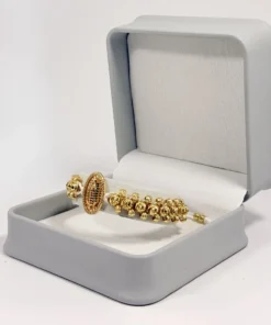 Pulsera Tejida | Virgen de Guadalupe | Oro Laminado 18K | Color Blanco.